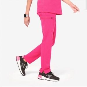 Figs Women's Hot Pink Yola™ Skinny Scrub Pants - Size XXS